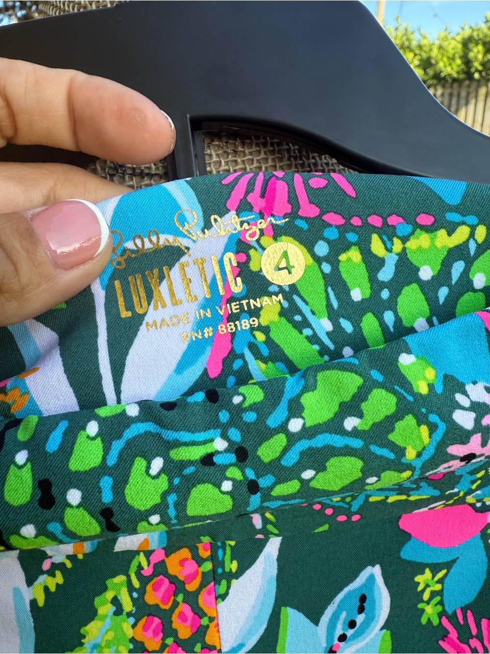 Lilly Pulitzer Corso pants size 4 EUC - Picture 2 of 2